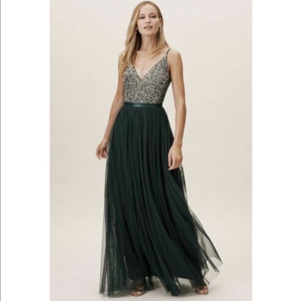 NWT BHLD Avery Dress Size 4 or 10 Green